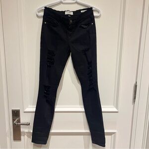 Frame Denim Classic Black Jeans